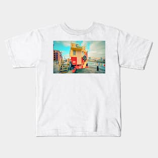 Postcard from the Albert Dock, Liverpool Kids T-Shirt